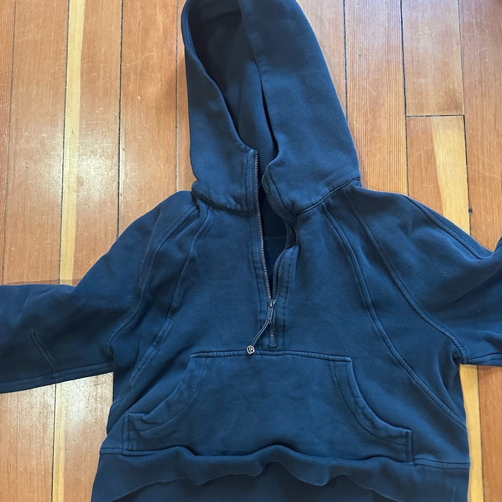 Lululemon Athletica Blue Hoodie Sweatshirt